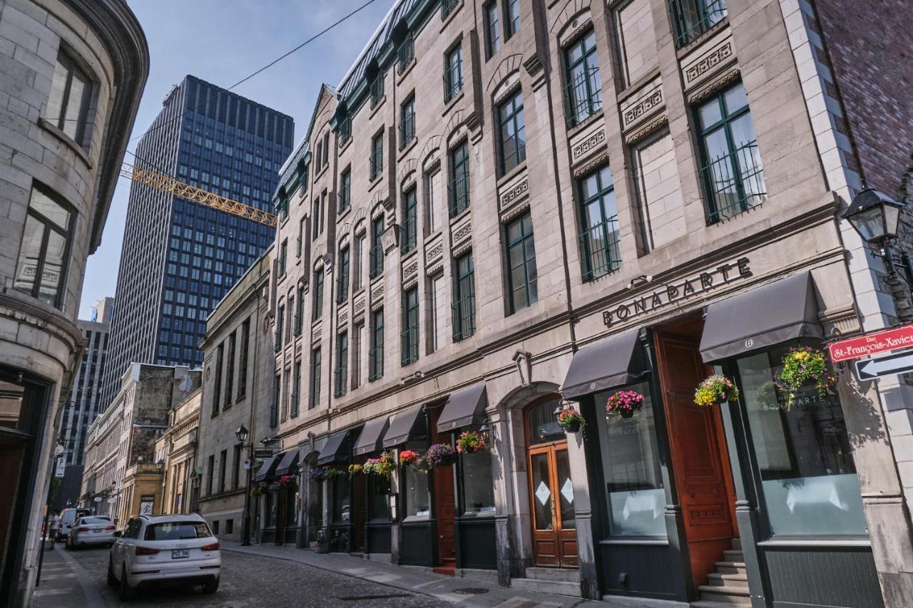 Hotel Bonaparte Montréal Exterior foto